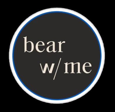 Bear with me logo