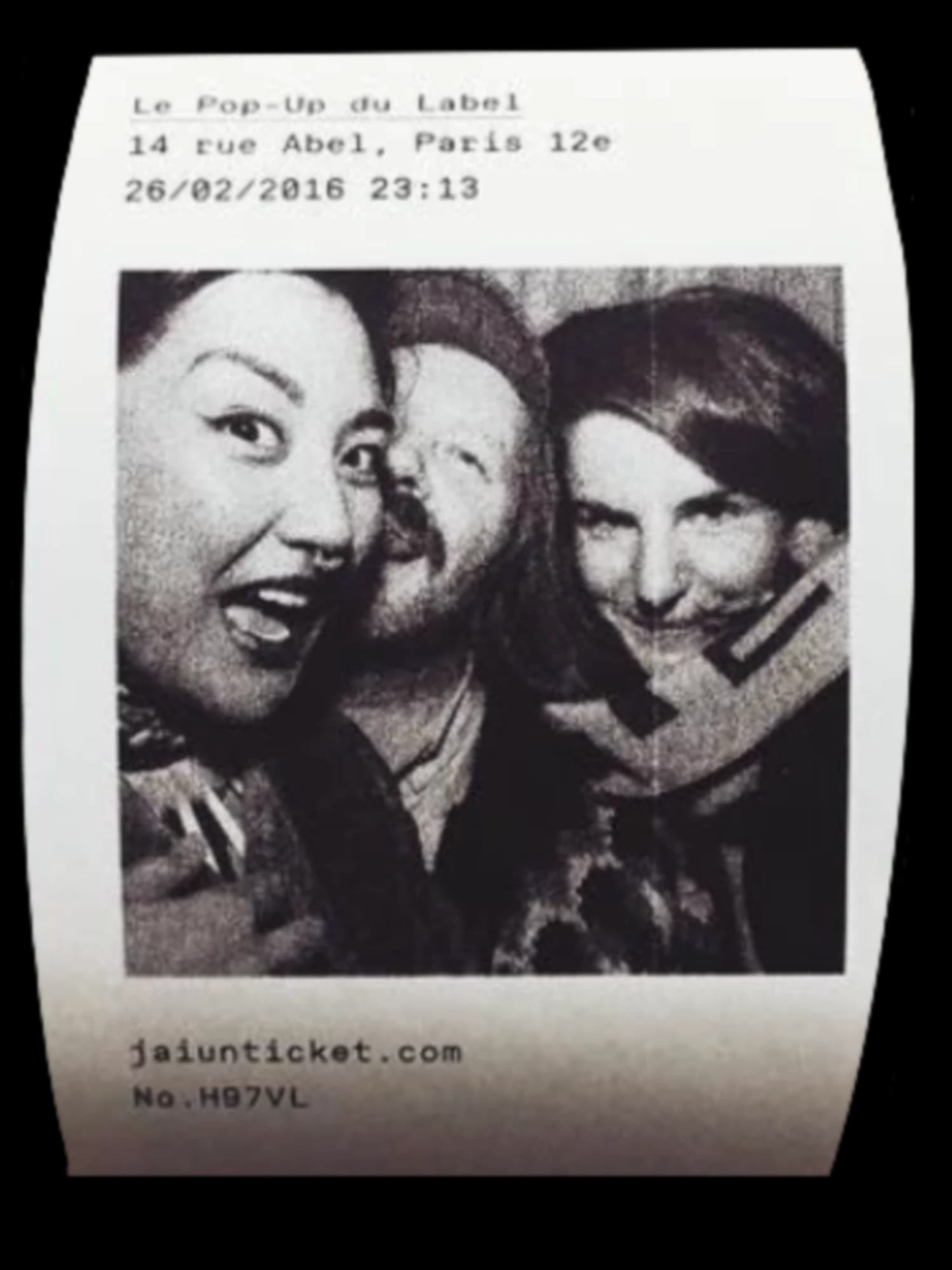 Receipt photo print