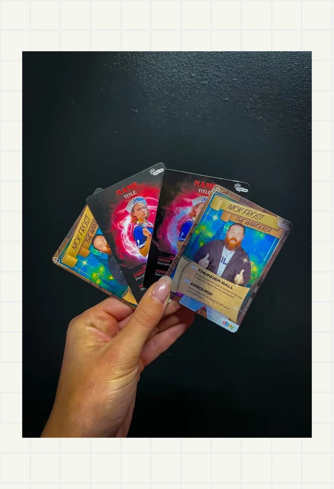 AI trading cards