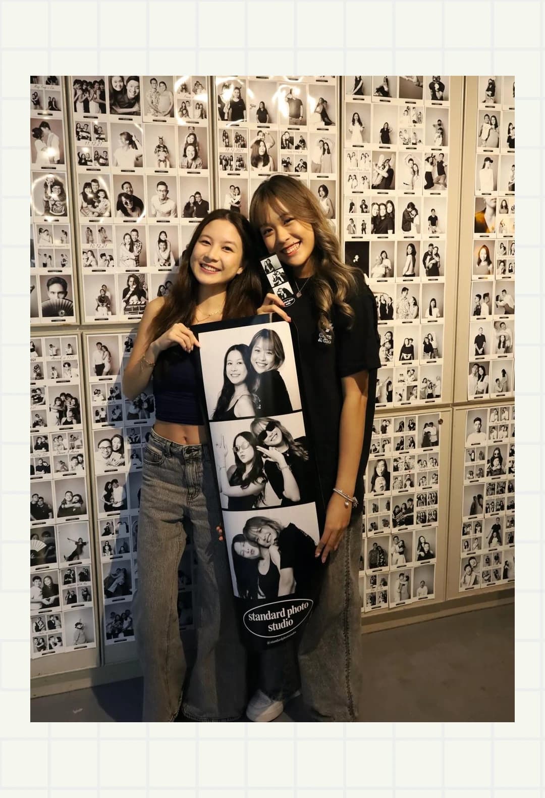 Big frame photo strip