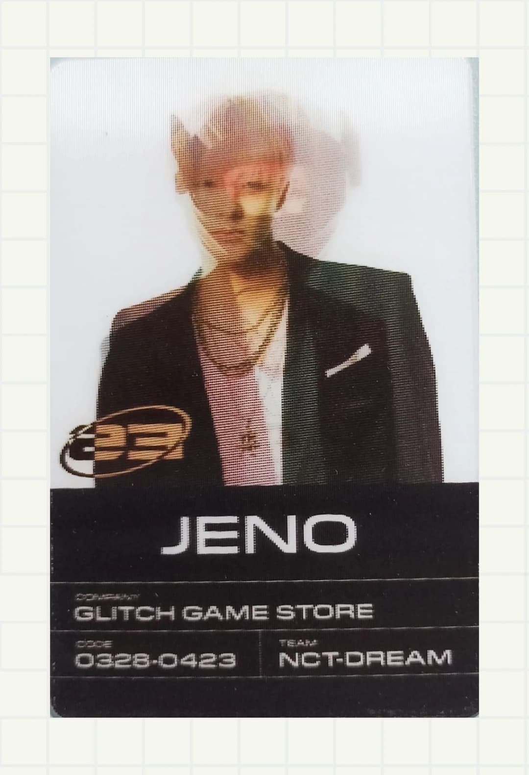 Lenticular photo strip