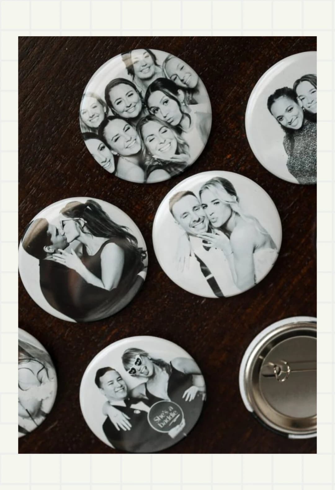Photo buttons
