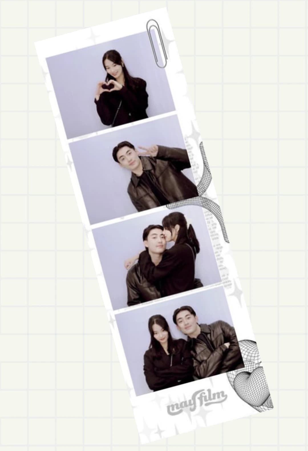Standard angle photo strip