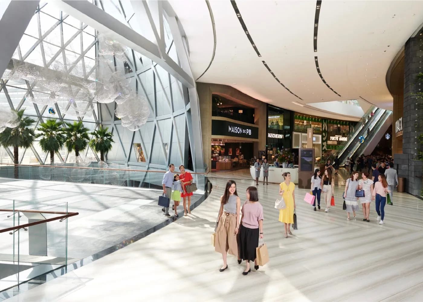 Singapore shopping mall